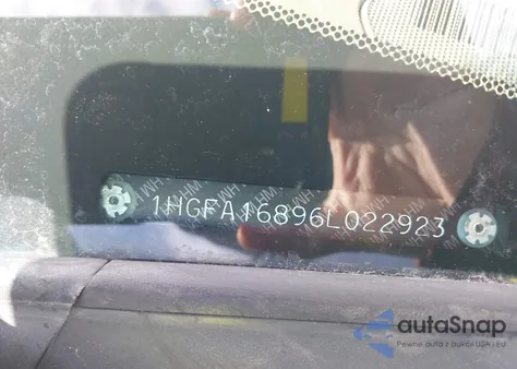 2006 Honda Civic Ex из США, поврежденный, VIN 1HGFA16896L022923